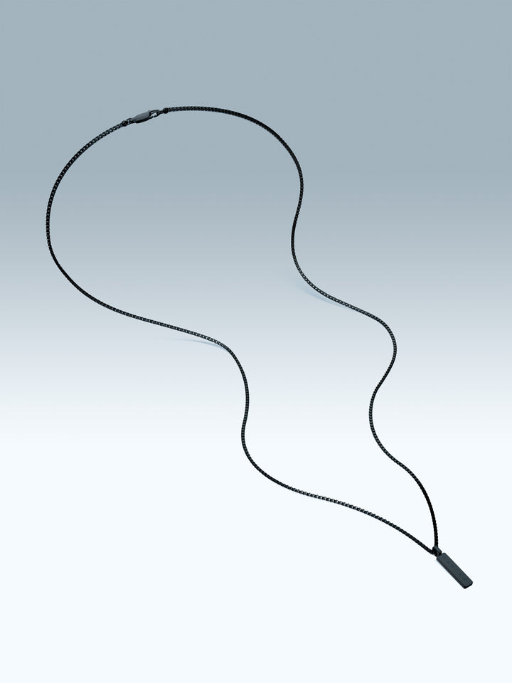 BOX PENDANT NECKLACE