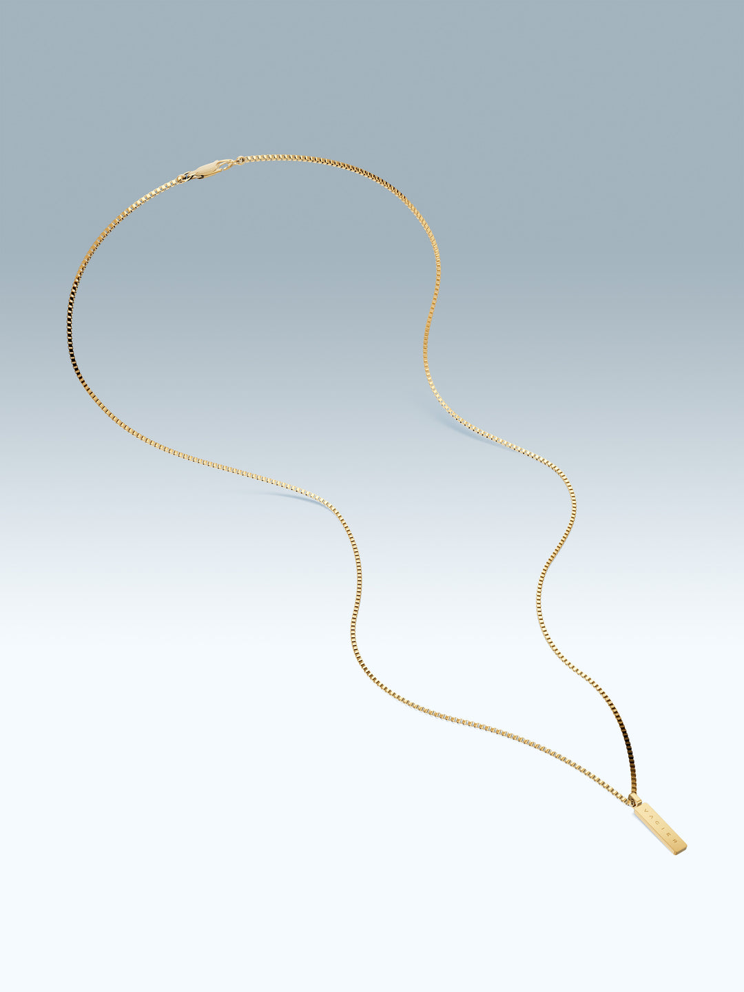 BOX PENDANT NECKLACE