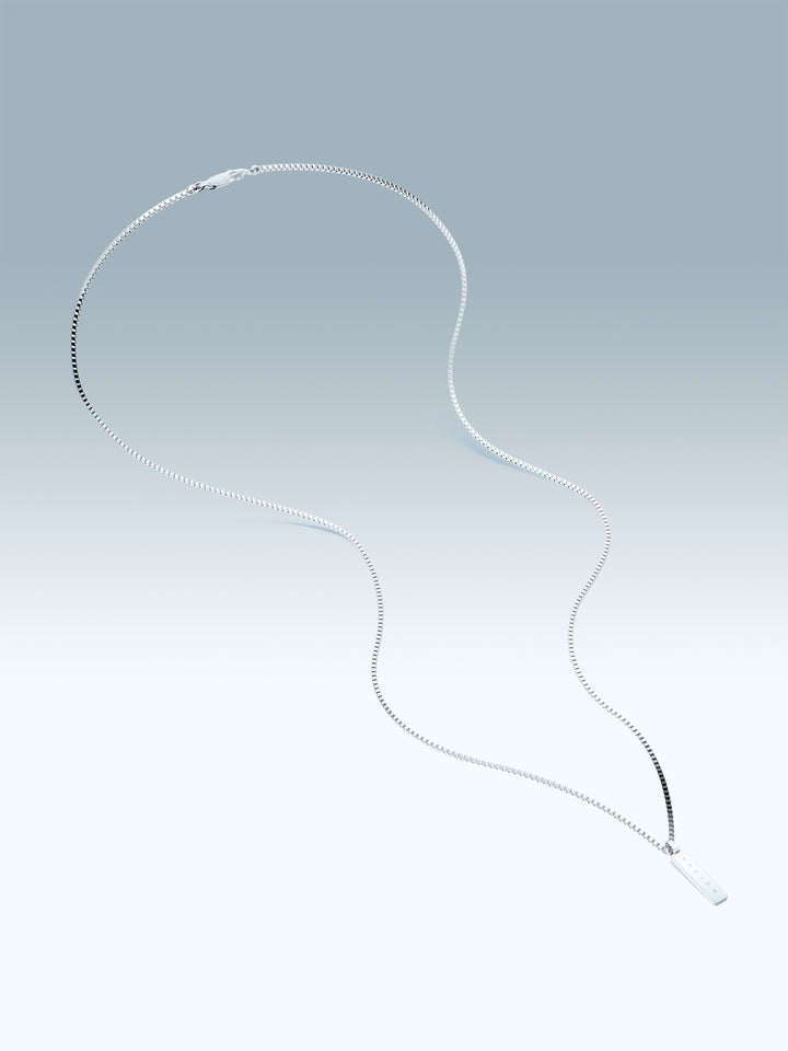 BOX PENDANT NECKLACE