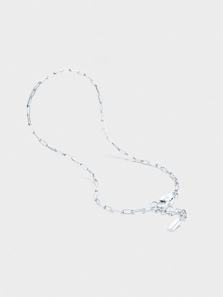 CLIP CHAIN BRACELET IN SILVER