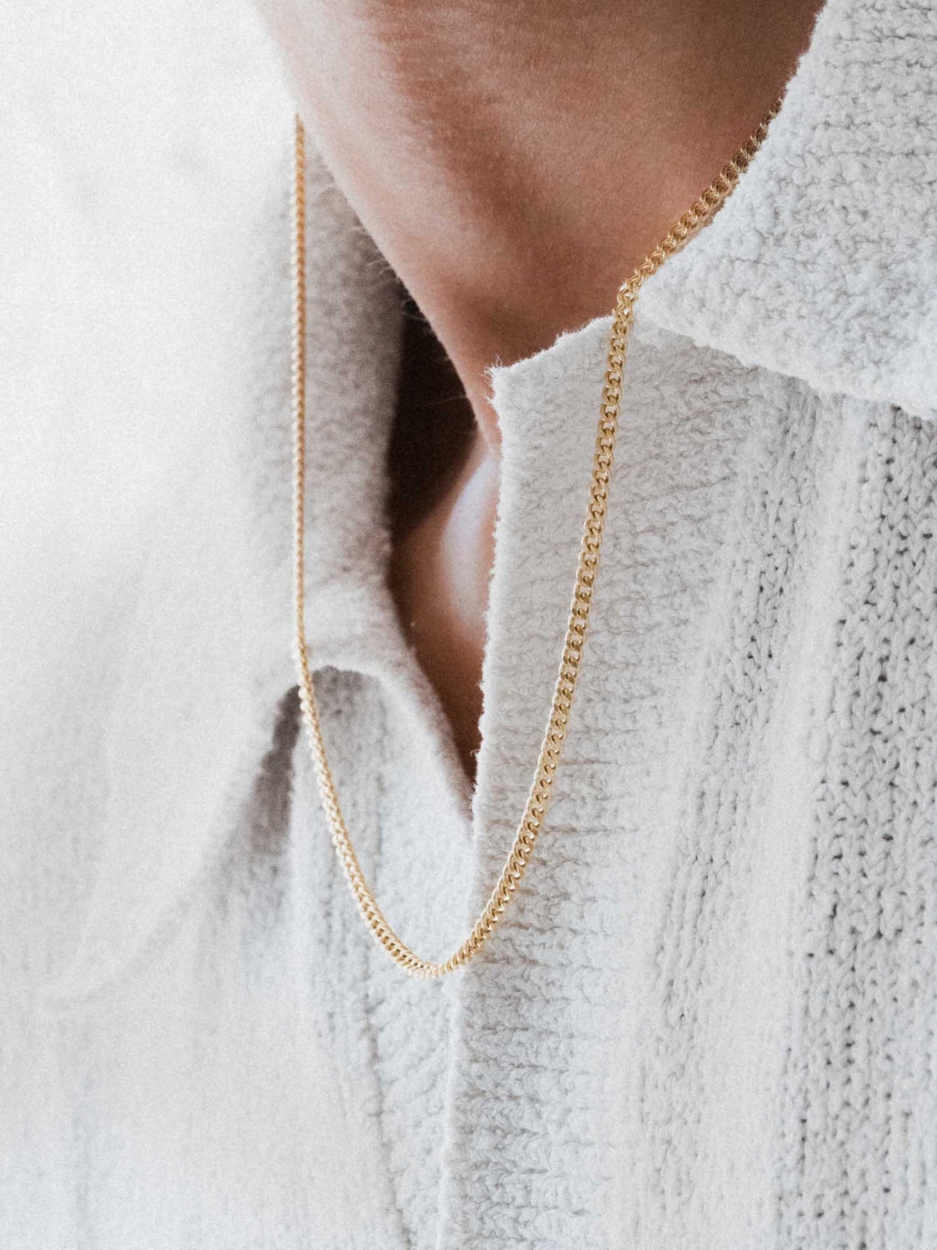 Modern Minimal Chain Minimal Chain Necklace - Quality Sustainable Jewelry – Vacier US