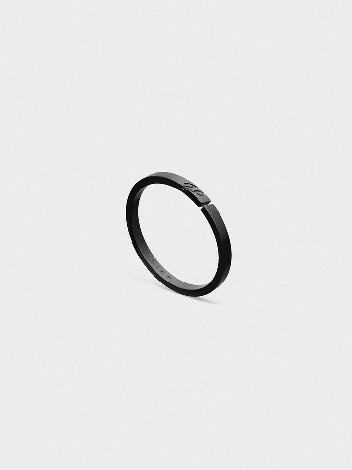 Mens Stackable Rings Men's Stackable Unisize Ring - Silver, Gold or Black Finish – Vacier US