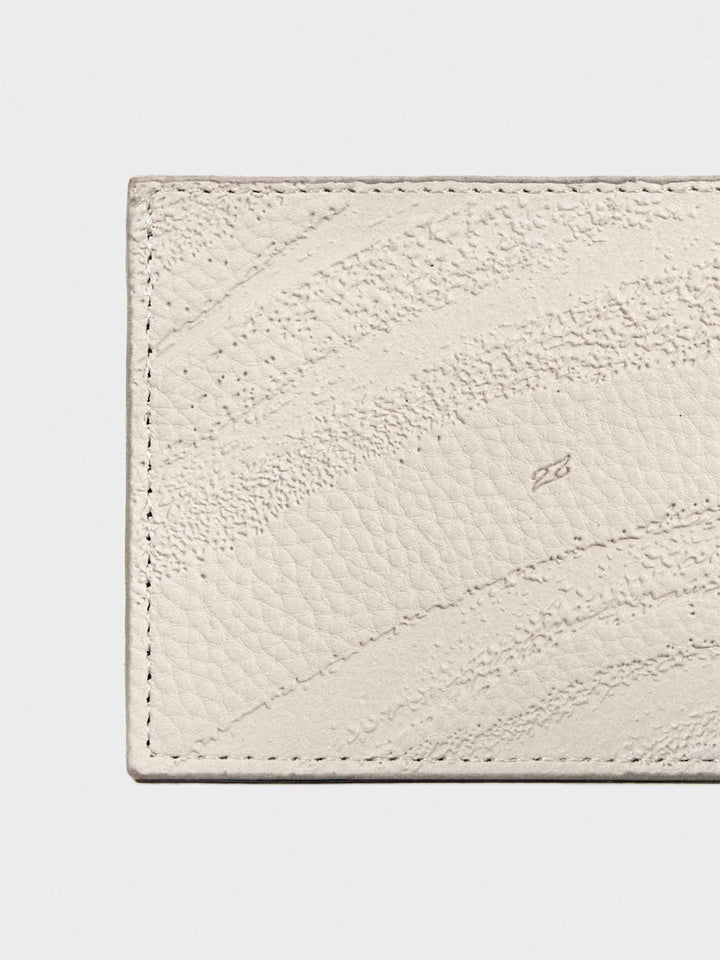 RIPPLE CARD HOLDER SAND