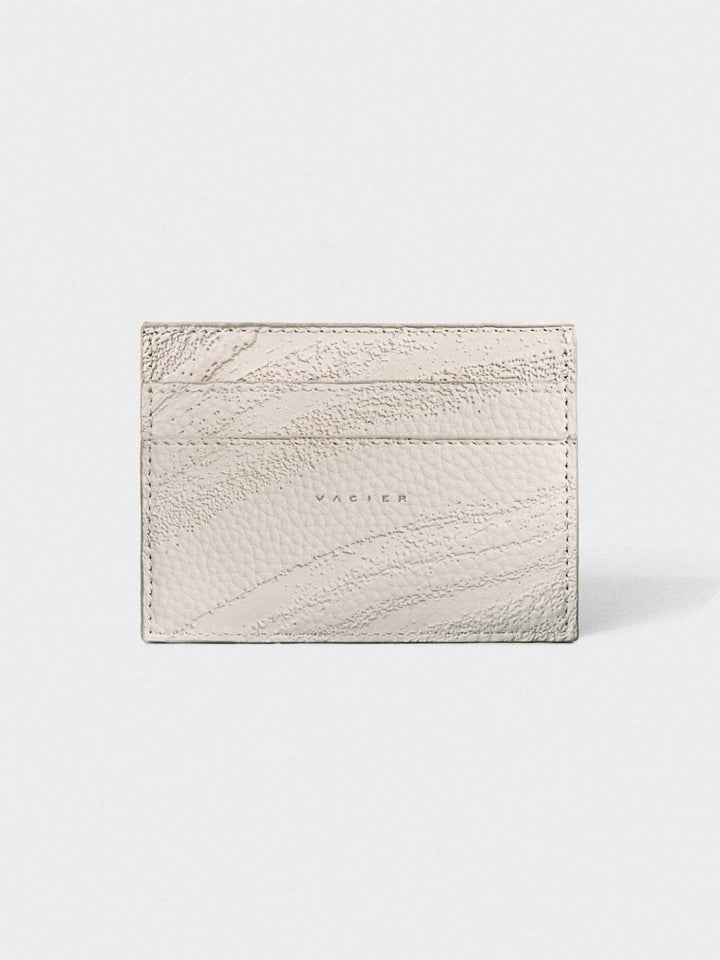RIPPLE CARD HOLDER SAND