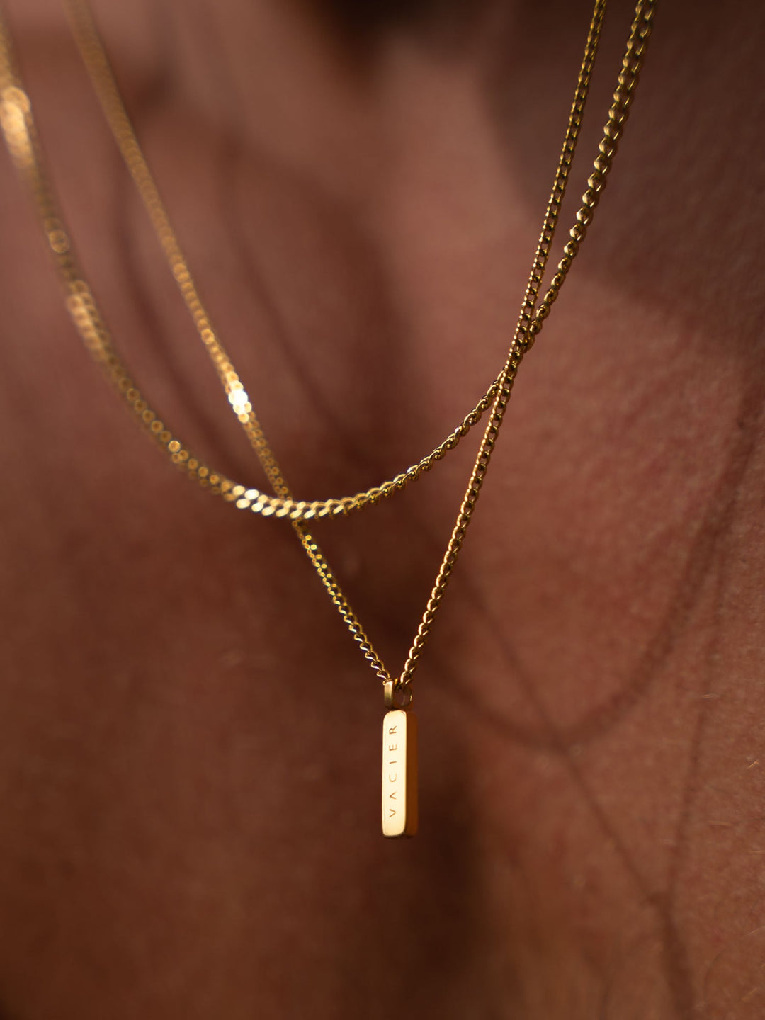 Modern Minimal Chain Minimal Chain Necklace - Quality Sustainable Jewelry – Vacier US